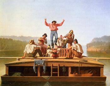 喬治 迦勒賓 賓漢姆 The Jolly Flatboarmen 喬治 迦勒賓 賓漢姆 The Jolly Flatboarmen